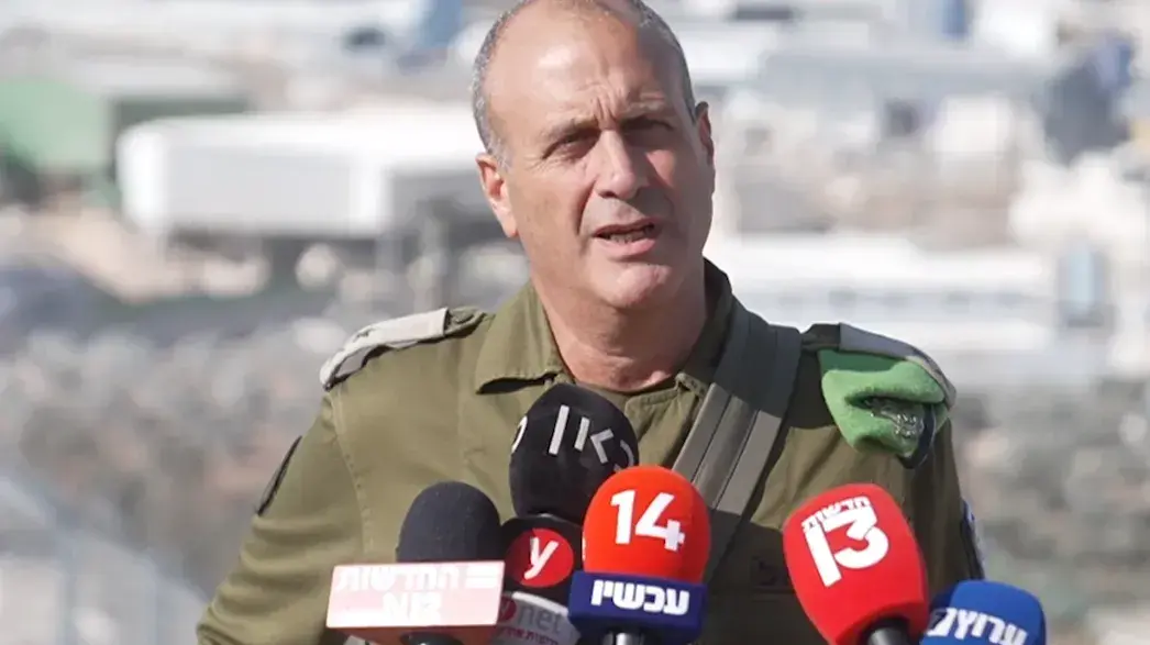 אלוף פיקוד מרכז מגיב למתקפות נגדו: "אמשיך להיות שליח ציבור"