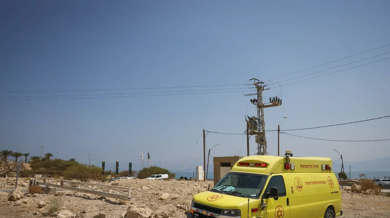זירת מפולת סלעים בנחל דוד, עין גדי, 24 באוגוסט 2023