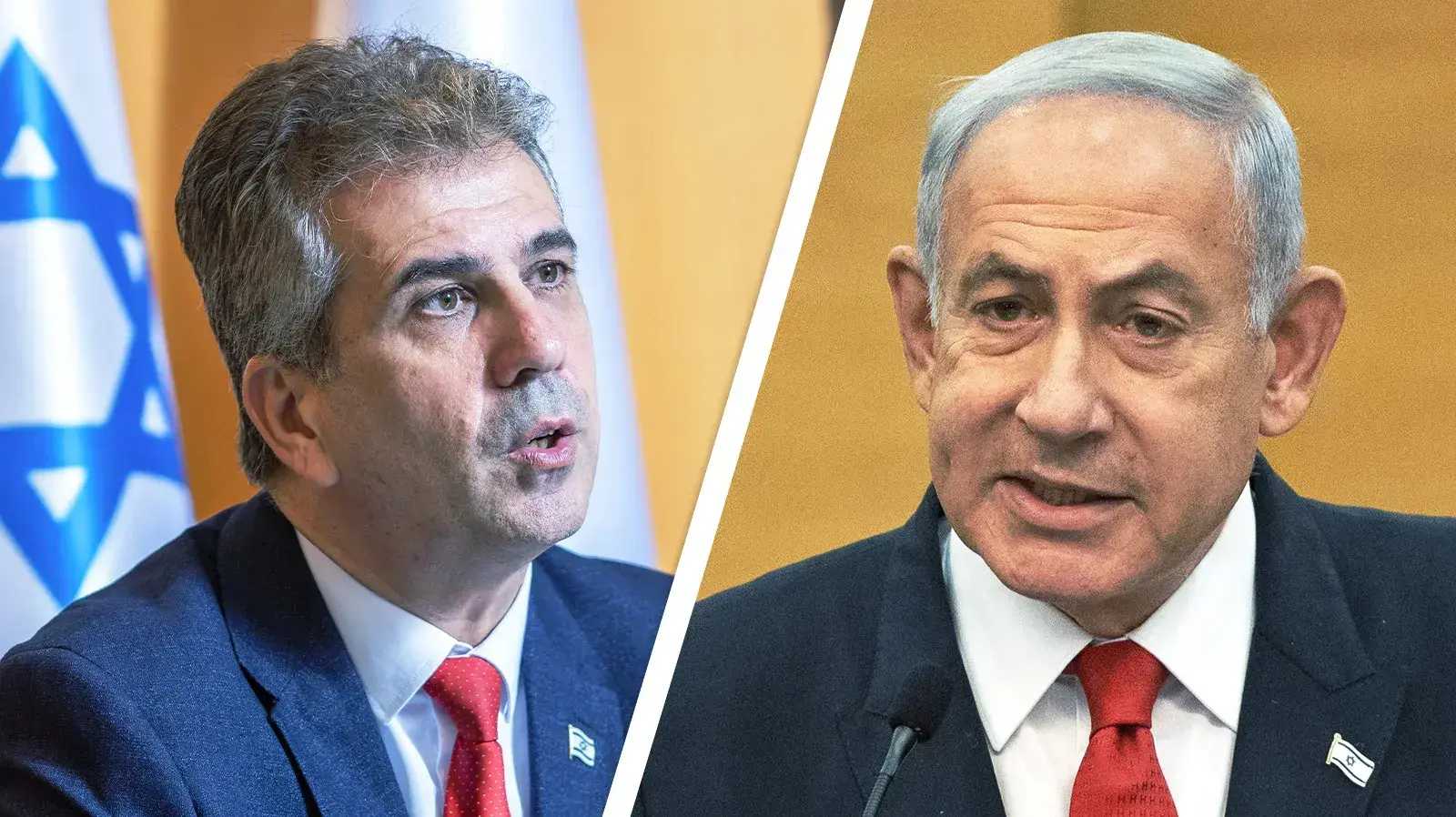 רה"מ בנימין נתניהו, שר החוץ אלי כהן