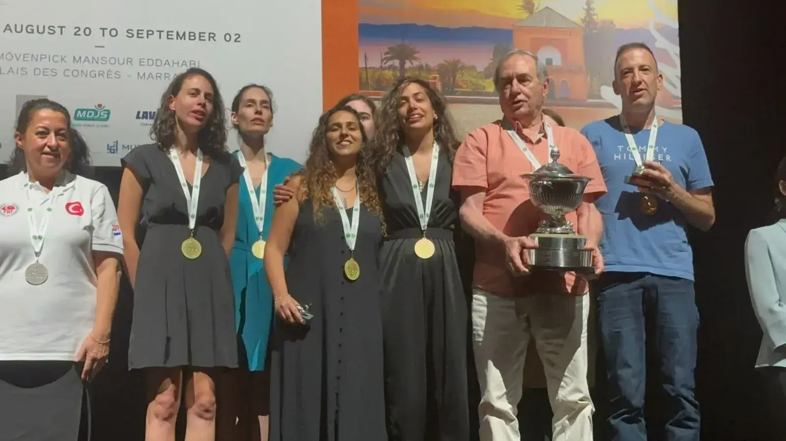 נבחרת הנשים של ישראל זוכה באליפות העולם בברידג'