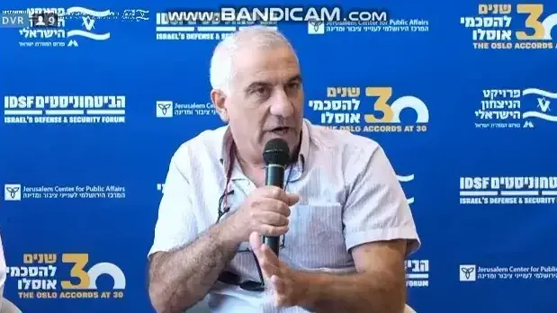 מפקד גלי צה״ל דני זקן 'בועידת 30 שנה לאוסלו