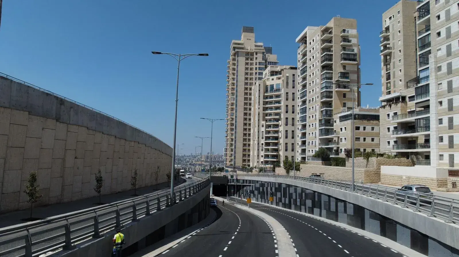 מנהרת אשר וינר בדרום ירושלים
