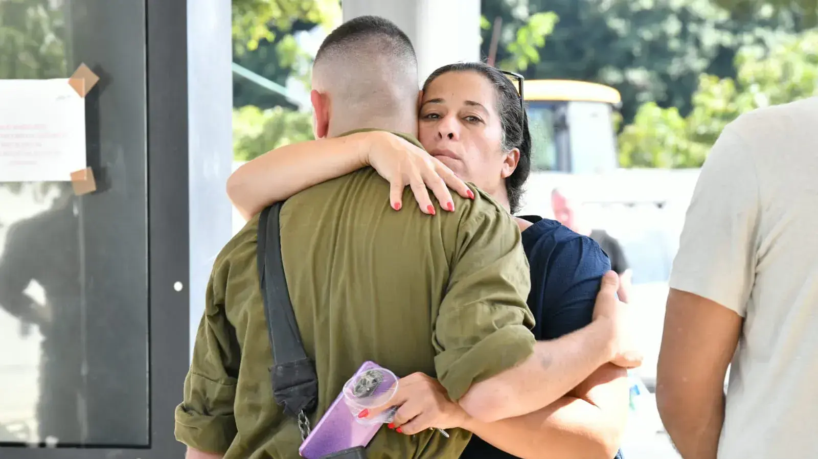 הקפצת חיילי צה"ל, תחנת רכבת ארלוזורוב, 7 באוקטובר 2023