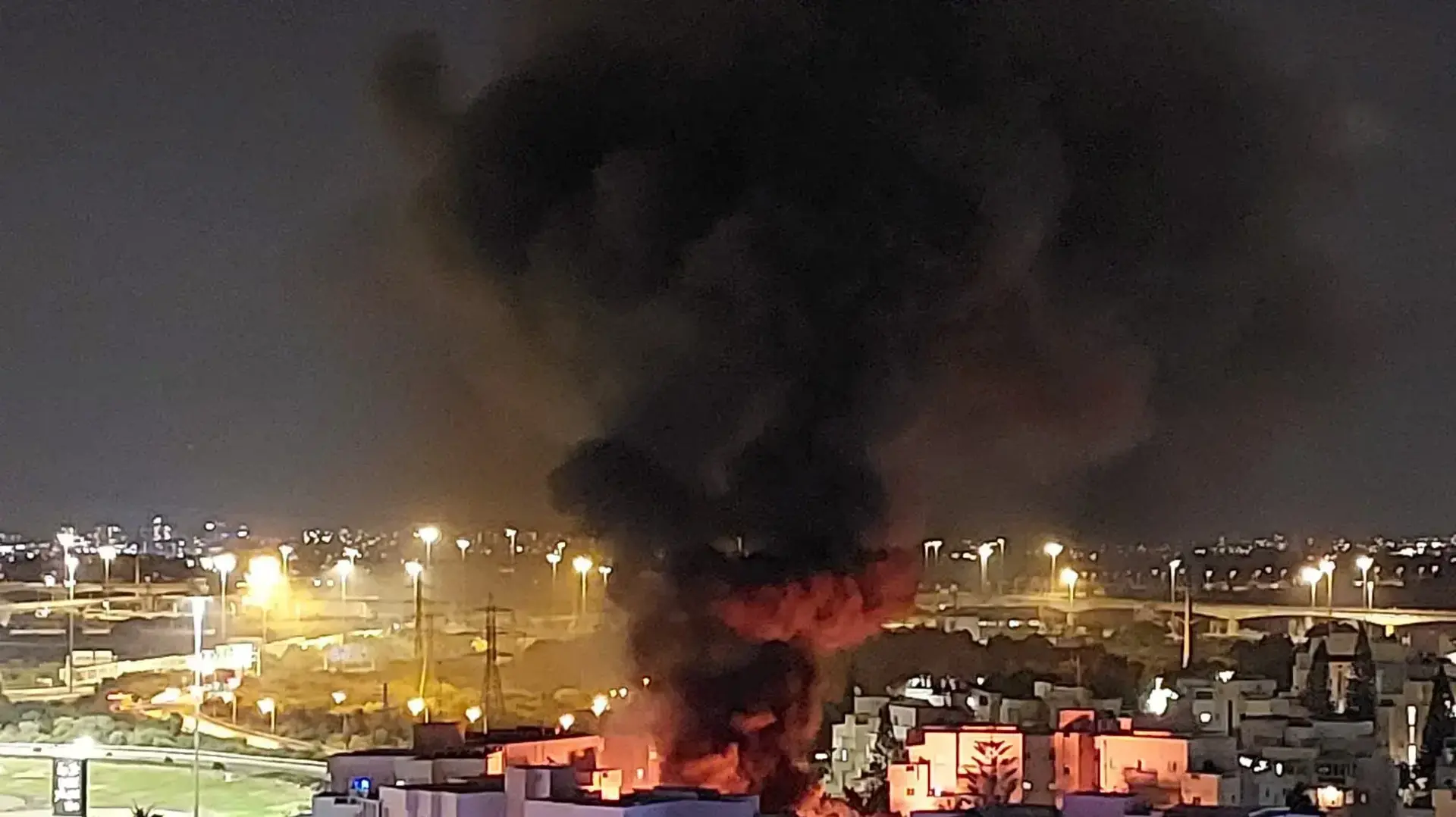 נפילה בראשון לציון 07 באוקטובר 2023