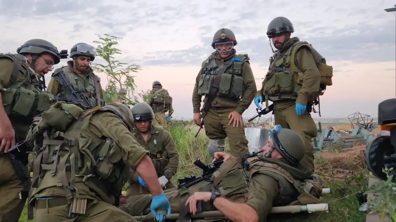 היערכות חיל הרפואה במהלך מבצע חרבות ברזל. אוקטובר 2023