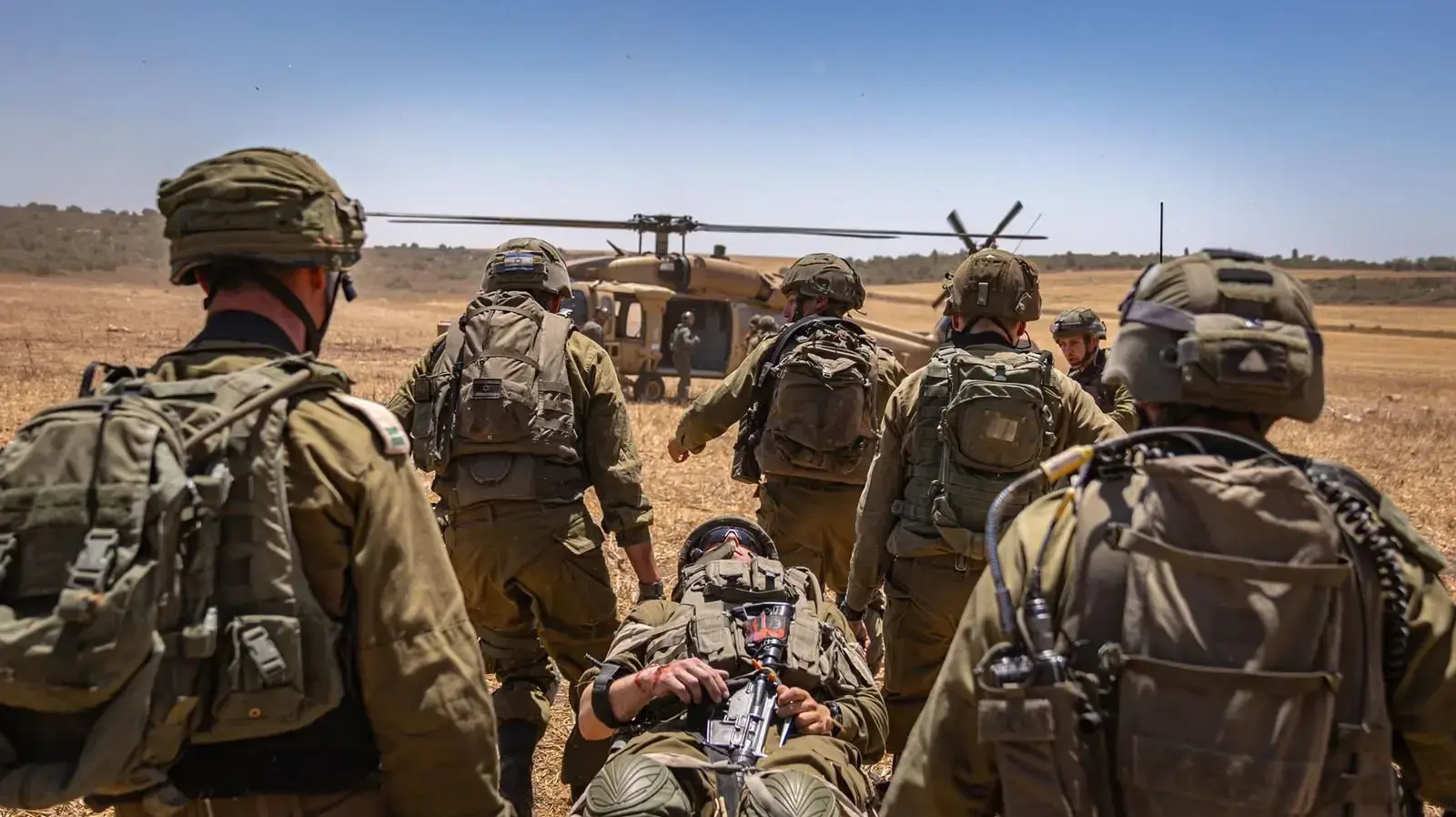 היערכות חיל הרפואה במהלך מבצע חרבות ברזל. אוקטובר 2023