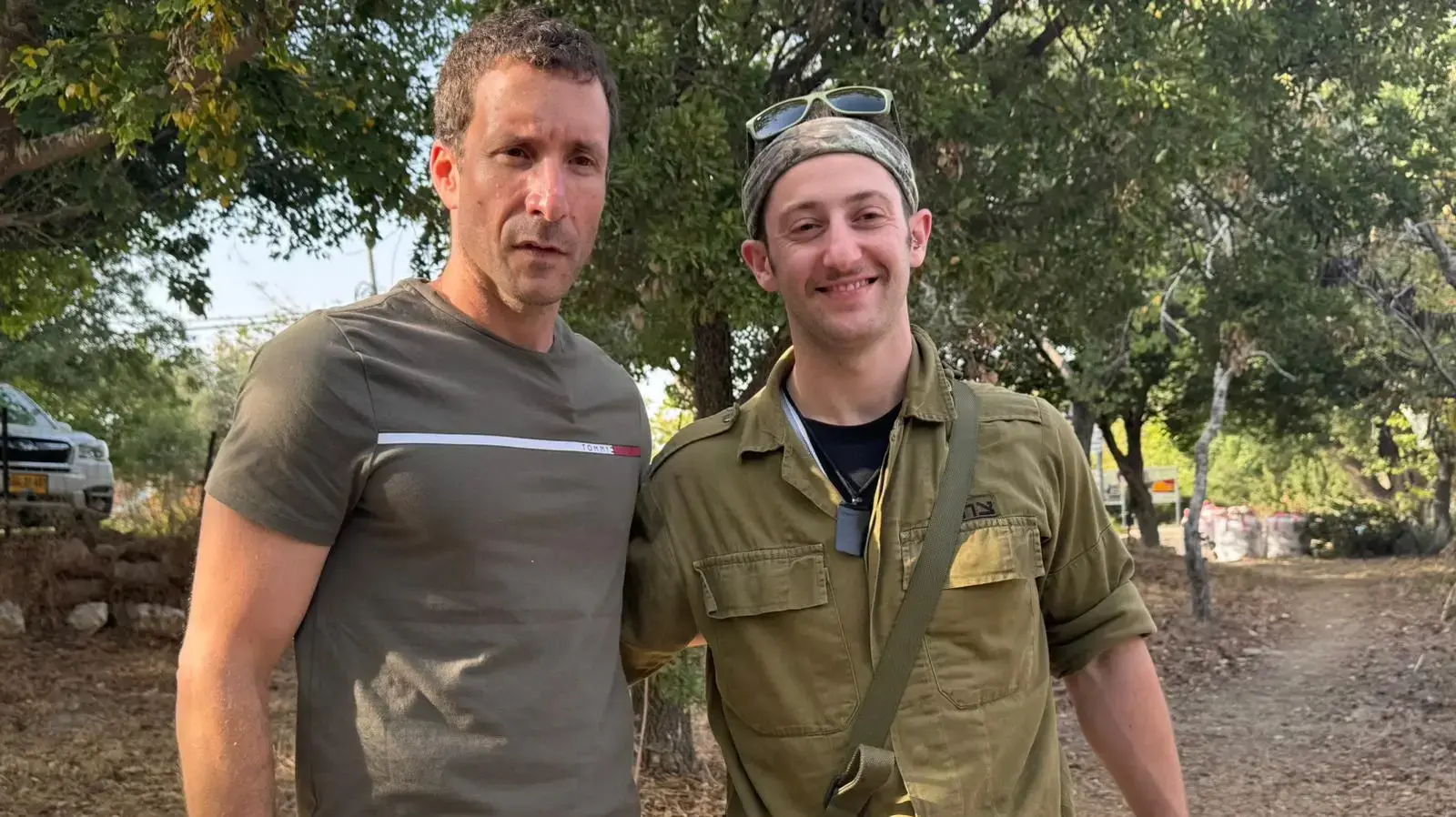 איציק שמולי עם כיתת כוננות חניתה