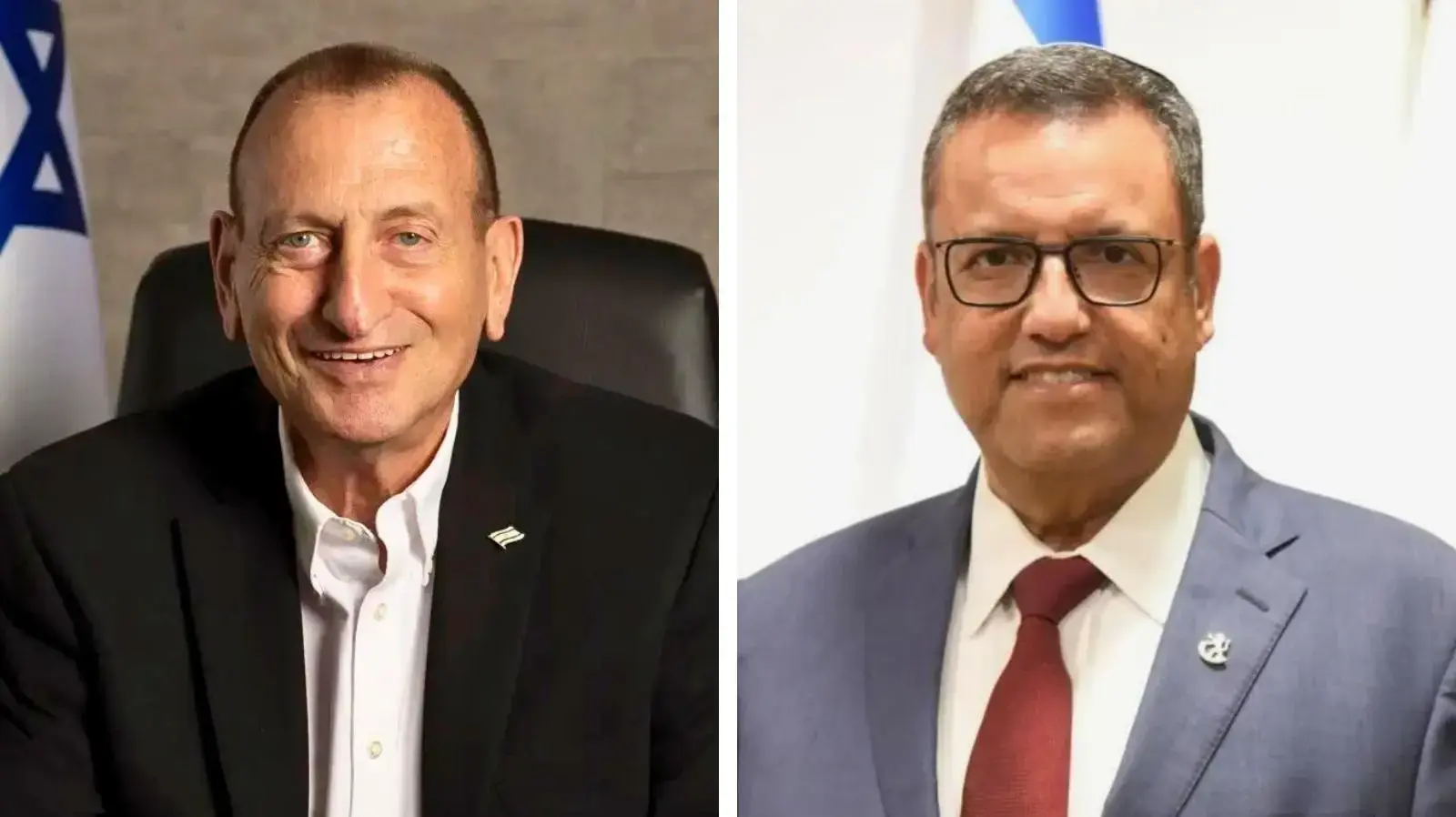 משה ליאון ראש עיריית ירושלים
רון חולדאי ראש עיריית תל אביב