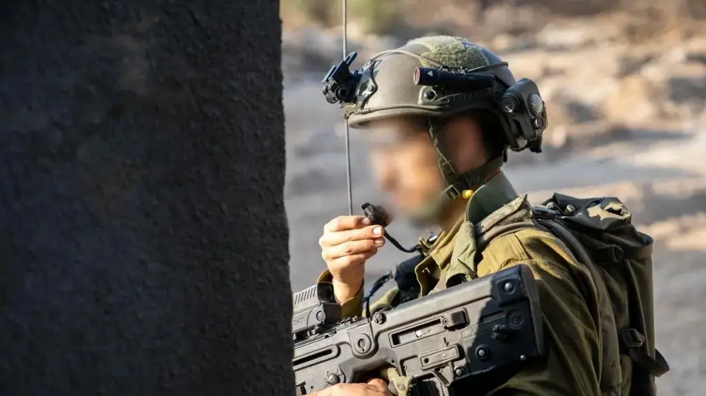פעילות אוגדת המילואים 252 ברצועת עזה, 8 בנובמבר 2023