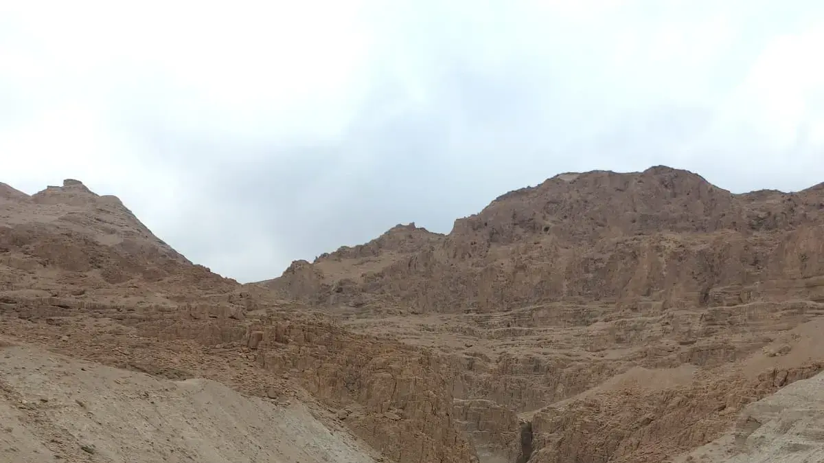 שטפון בנחל תמרים מדבר יהודה, 14.11.23