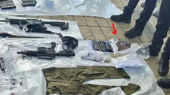 זירת הפיגוע ליד מחסום המנהרות בירושלים, 16 בנובמבר 2023