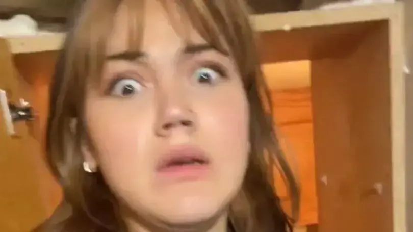 מצאה חדר קריפי חבוי בביתה