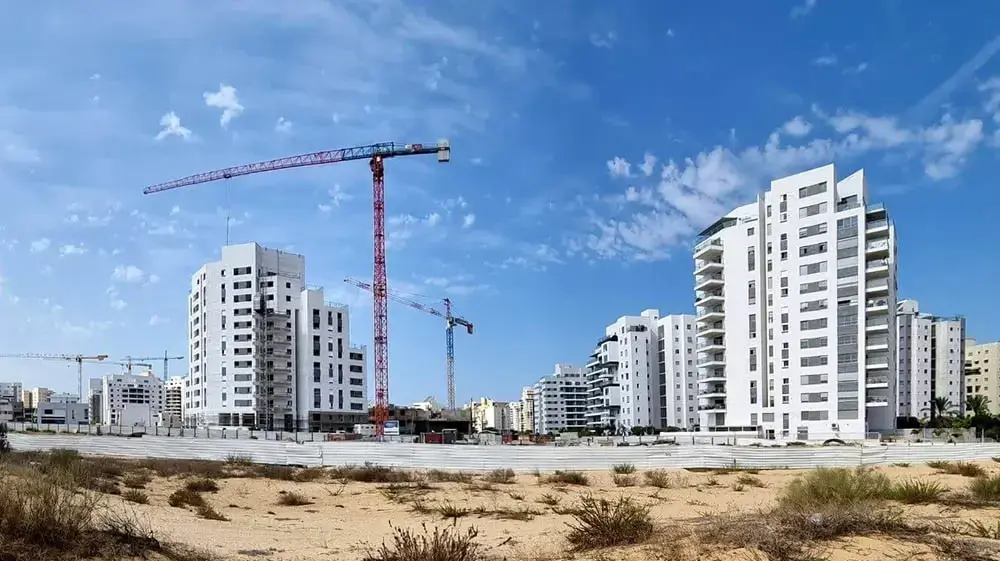 קרקע ברחובות באזור פיתוח עירוני - אזור מתפתח שיכלול בנייה של אלפי יחידות דיור, משרדים ושטחי תעסוקה