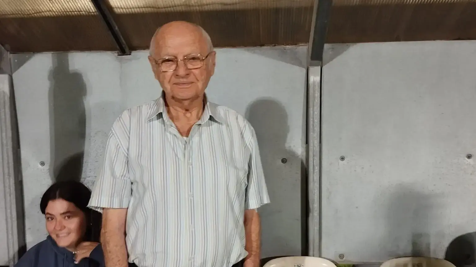 שחקן העבר של מכבי חיפה, אברהם מנצ'ל ז"ל