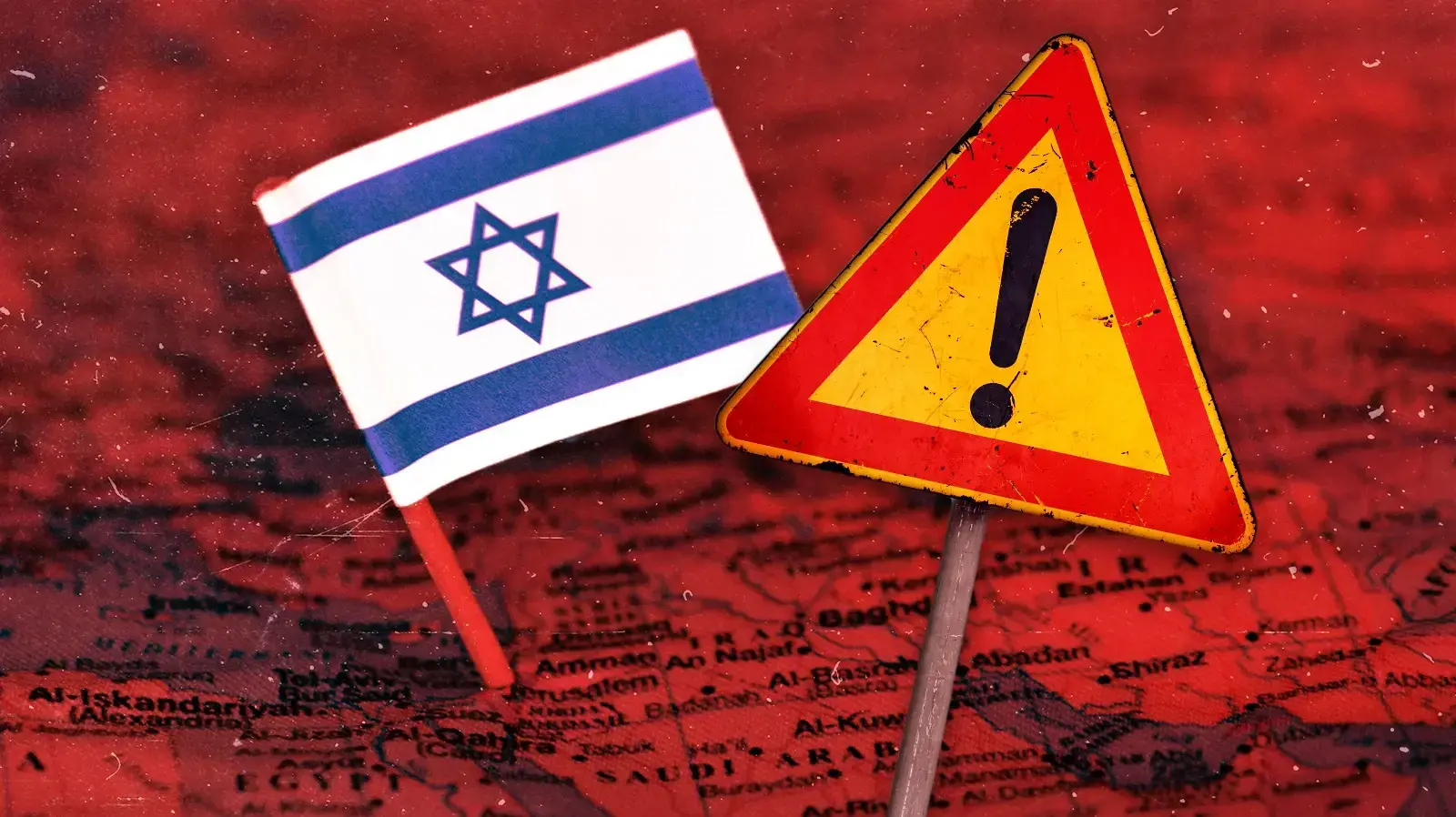 מפת העולם ישראל