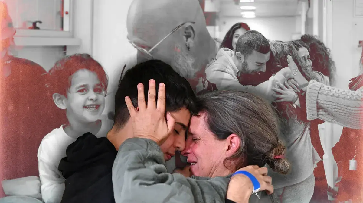 חזרת החטופים ששוחררו משבי חמאס