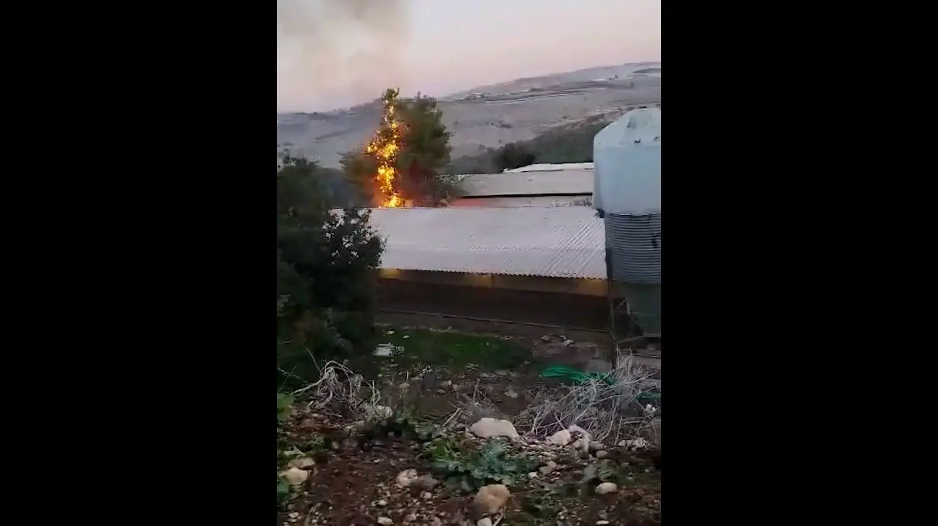הפגיעה במחסן הביצים של ישראל סבגי במושב דוב"ב
03.12.23