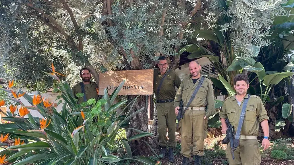 מתחם אוליאה מארח מילואימניקים בצפון