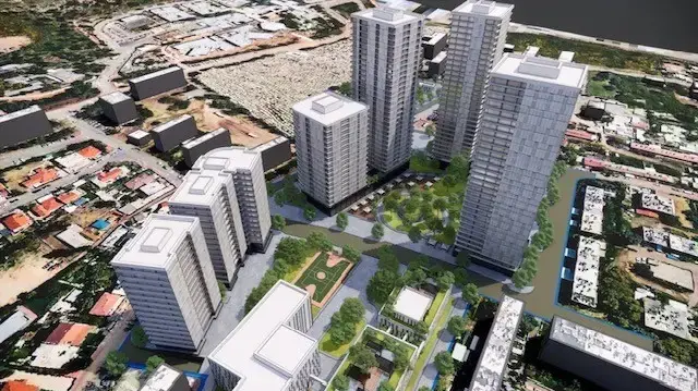 הדמיה: תוכנית מתחם גיורא