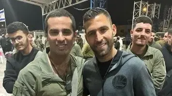 הכדורגלן איתי שכטר סופד לגיבור ישראל, תומר גרינברג ז"ל