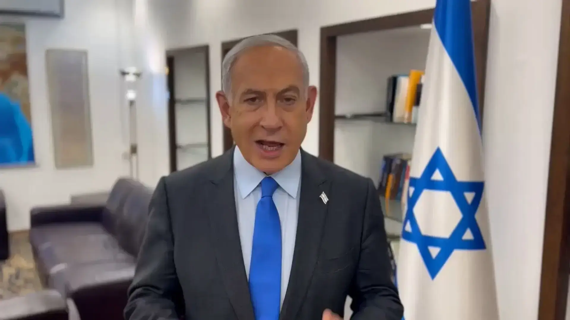 נתניהו: "לא נעצור את המלחמה עד שנשלים את כל יעדיה" נתניהו: "לא נעצור את המלחמה עד שנשלים את כל יעדיה"