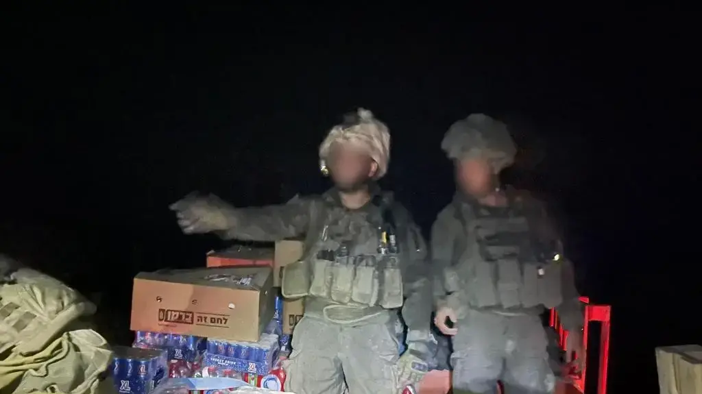 מבצע חרבות ברזל, אוכל של צה"ל שהוכנס ללוחמים בתוך רצועת עזה ובשטחי הכינוס שבעוטף