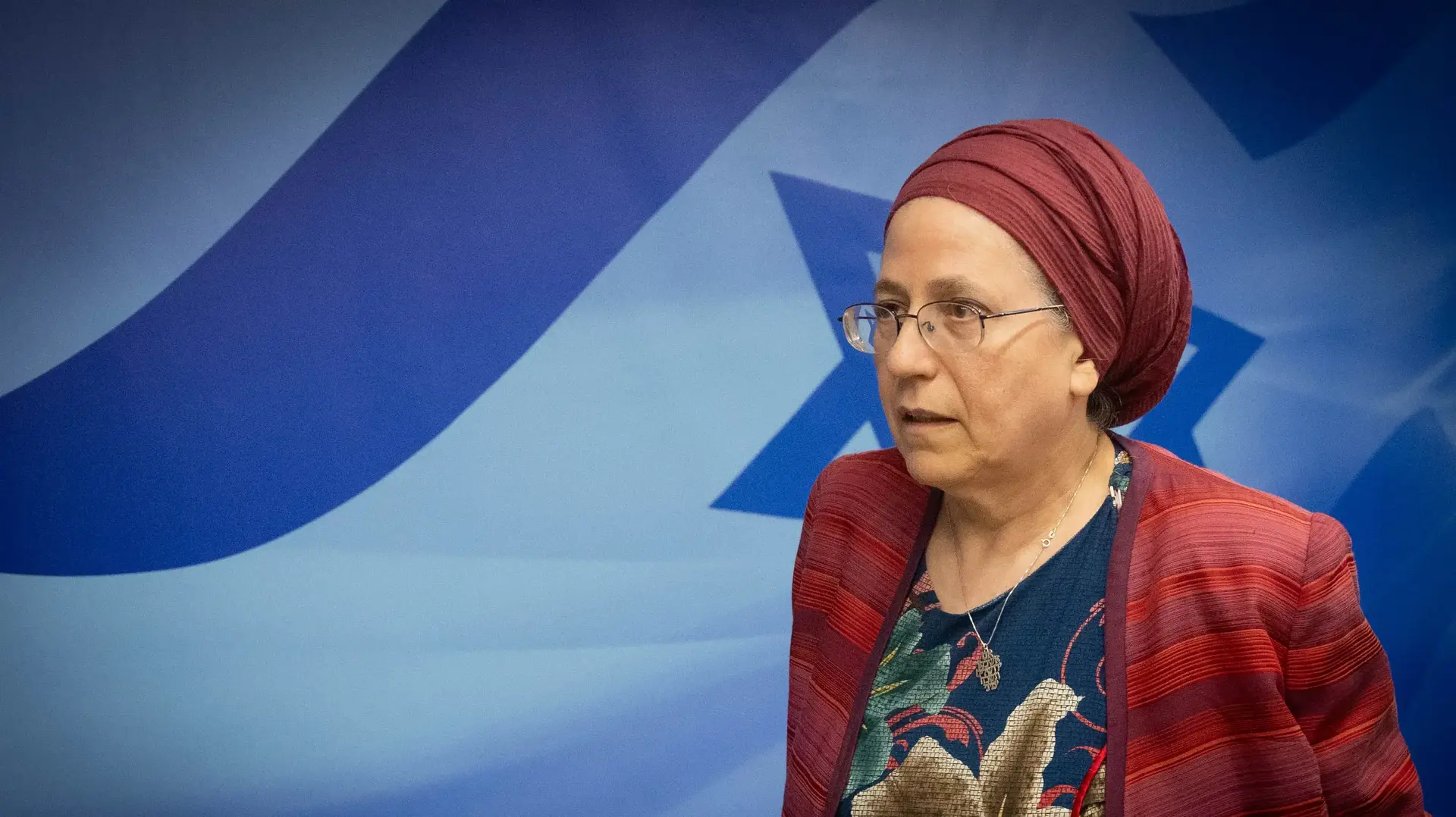 השרה אורית סטרוק בפתח ישיבת הממשלה, 27 בספטמבר 2023
