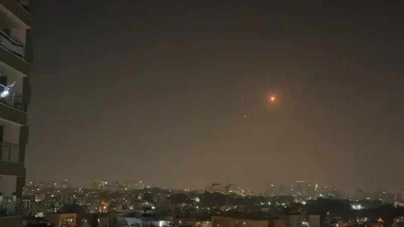 ירי רקטות מעזה לישראל בסילבסטר 2024