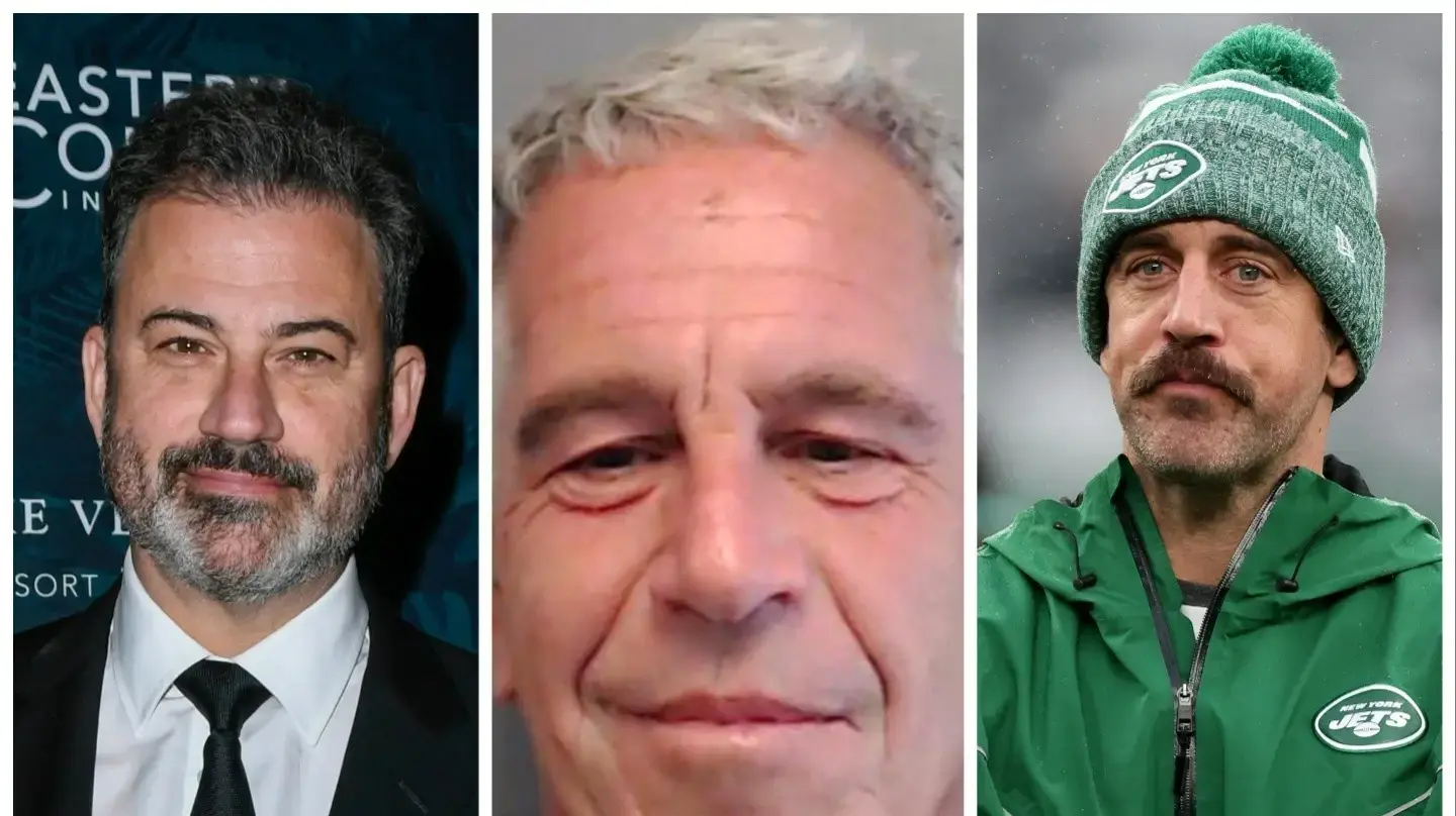 ג'ימי קימל, ג'פרי אפשטיין, ארון רוג'רס