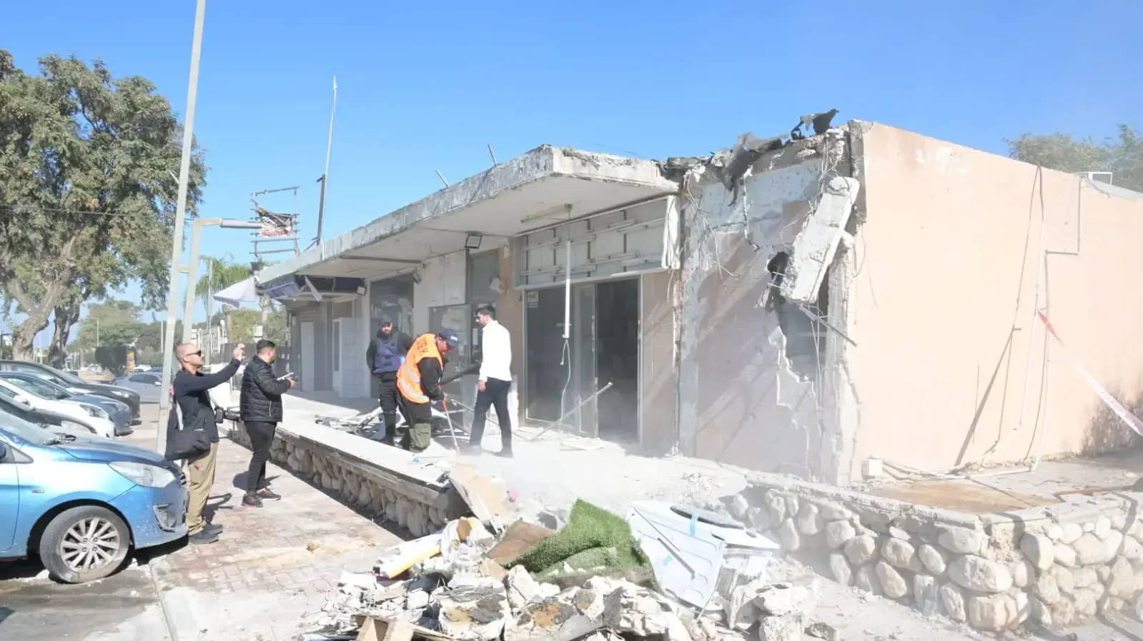 נפילה בחנות למוצרי חשמל, נתיבות, 16 בינואר 2023