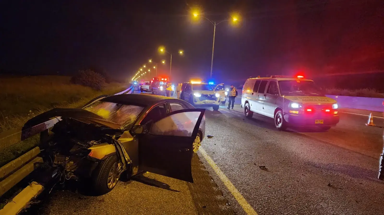 צעיר בן 20 נהרג בתאונת דרכים ליד טול כרם