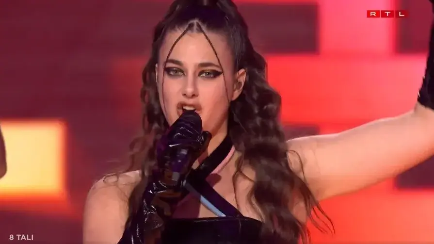 הזמרת טלי גולרגנט מופיעה בקדם אירוויזיון של לוקסמבורג, 27 בינואר 2024