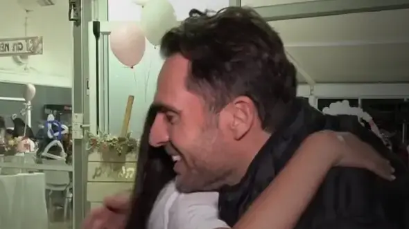 תמיר סטיינמן יחד עם רוני בת ה-12, המהדורה המרכזית בערוץ 12, 28 בינואר 2024