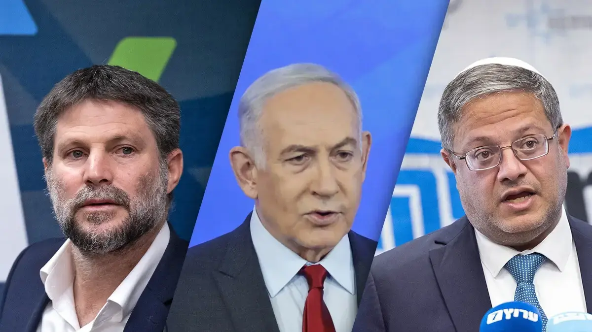 *ראשית* איתמר בן גביר, רה"מ בנימין נתניהו, בצלאל סמוטריץ'