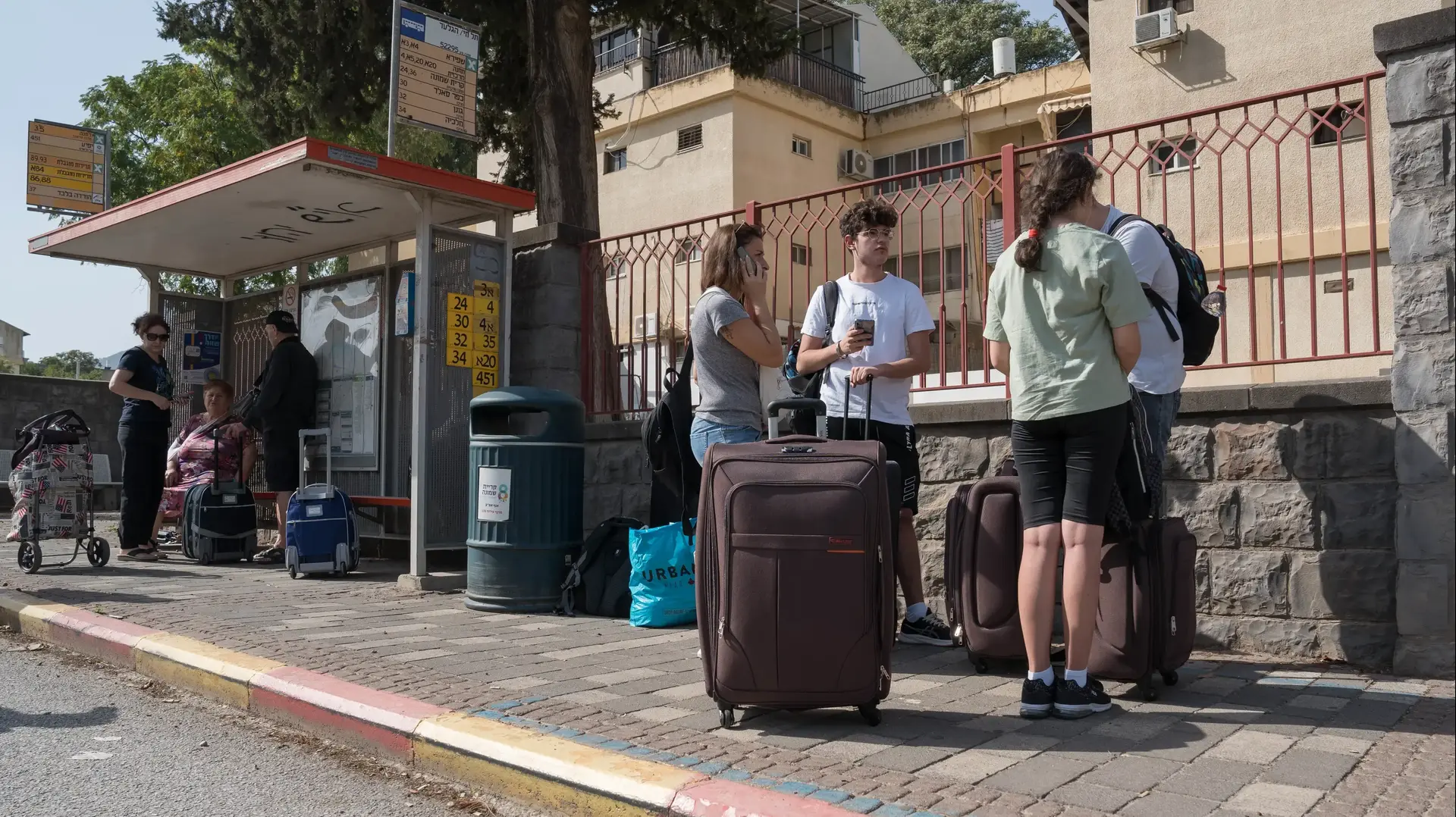 תושבי קריית שמונה מתפנים מבתיהם בחודש אוקטובר