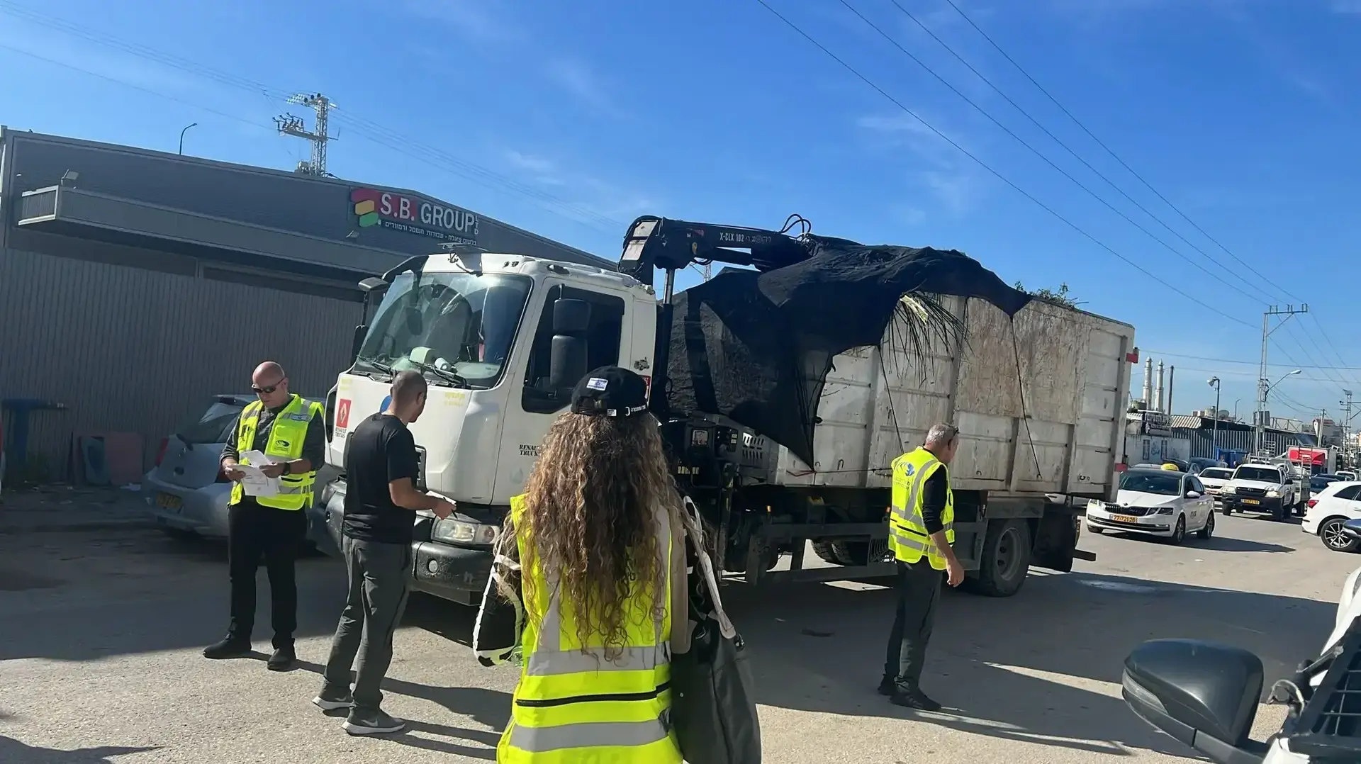 מעצר שני תושבי טייבה החשודים בשפיכת פסולת בגן הלאומי צור נתן. 9 בפברואר 2024