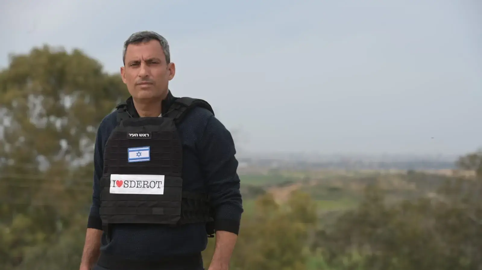 ראש עיריית שדרות, אלון דוידי. 13 בפברואר 2024