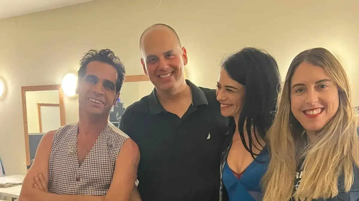 צביקה ברוט עם אביב גפן ונינט טייב פסטיבל תרבות בבת ים