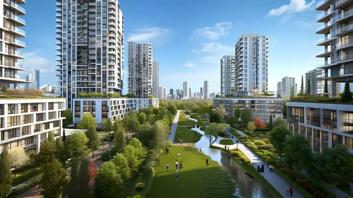 הדמיה: פיתוח פארק ליניארי משולב דופן בנויה ברובע גלילות