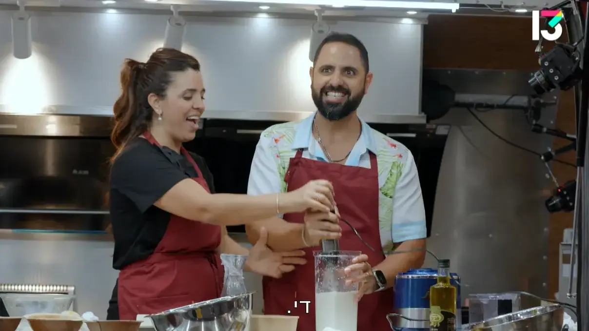 בן בן ברוך ואשתו שירן, מתוך "אוטו אוכל VIP"