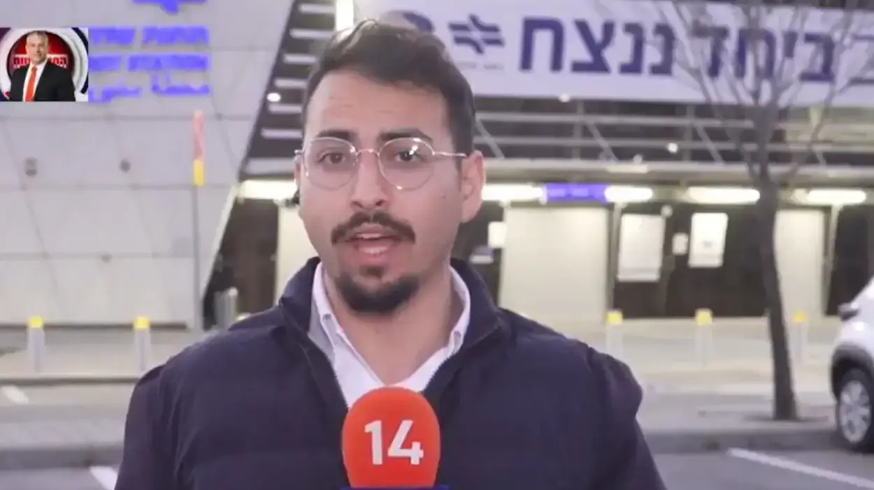 כתב הדרום של ערוץ 14 אריאל עידן