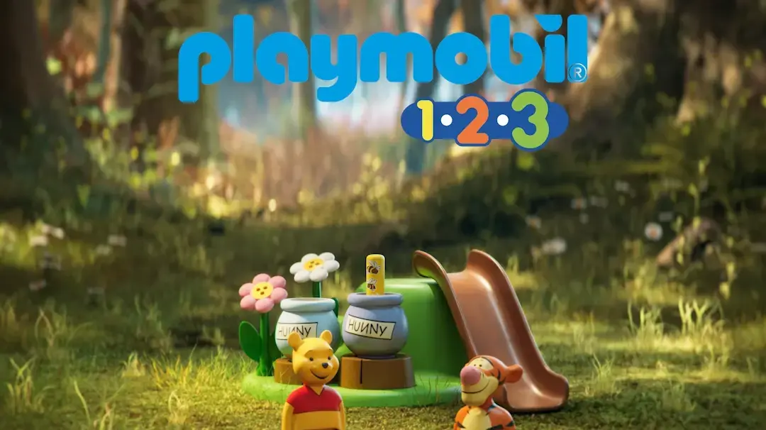 פליימוביל בשיתוף פעולה עם דיסני ערכת מיקי ופו הדב שיווק משחקי יצירה אורדע בישראל