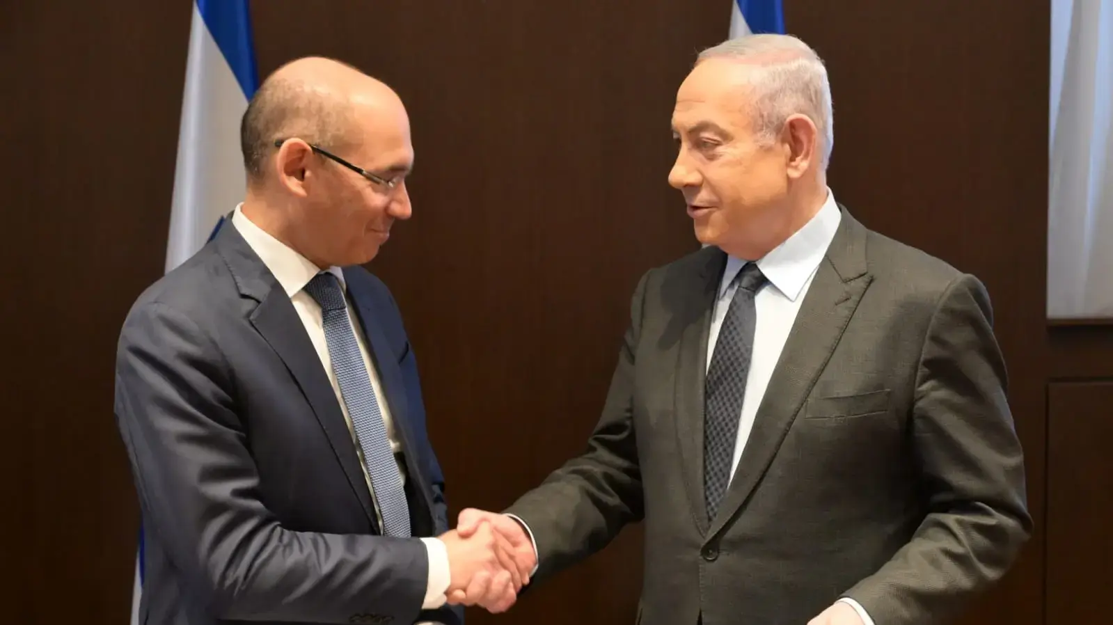 בנימין נתניהו ואמיר ירון נגיד בנק ישראל