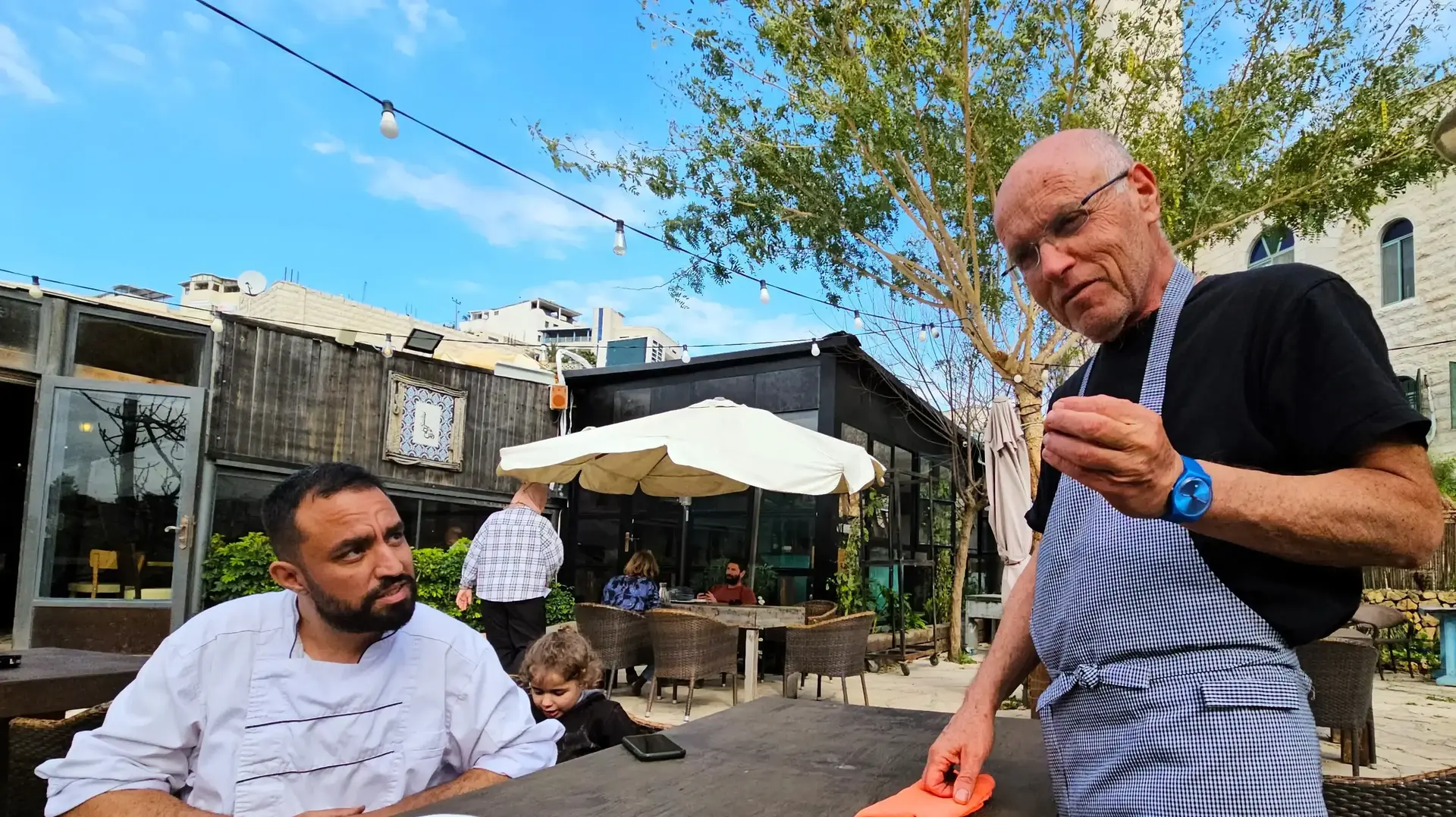 מסעדת "רשטא", עין ראפה