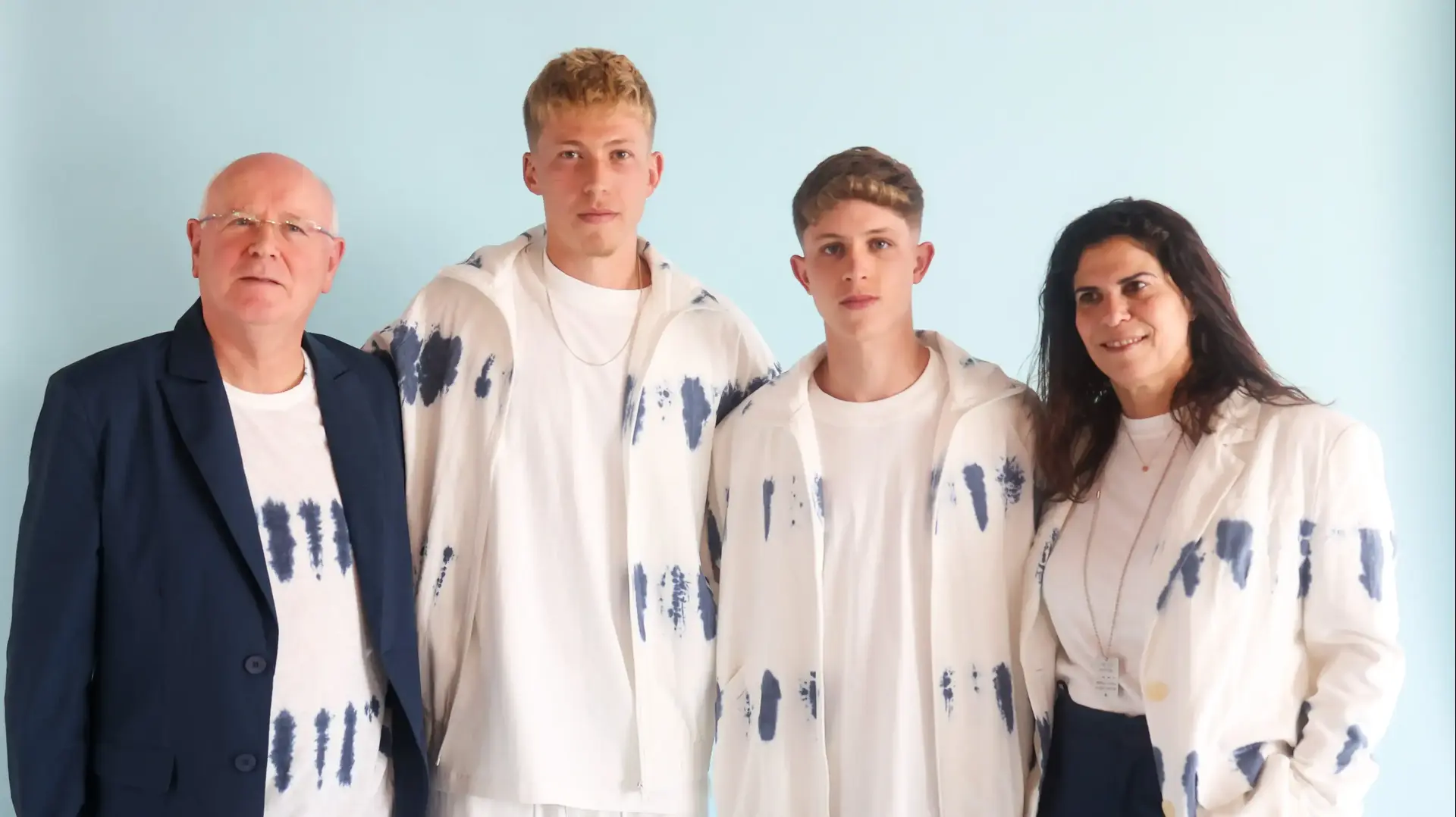 יעל ארד, עדי יונה, ניב אליאסי, גילי לוסטיג באירוע חשיפת המדים של המשלחת הישראלית לאולימפיאדת פריז 2024