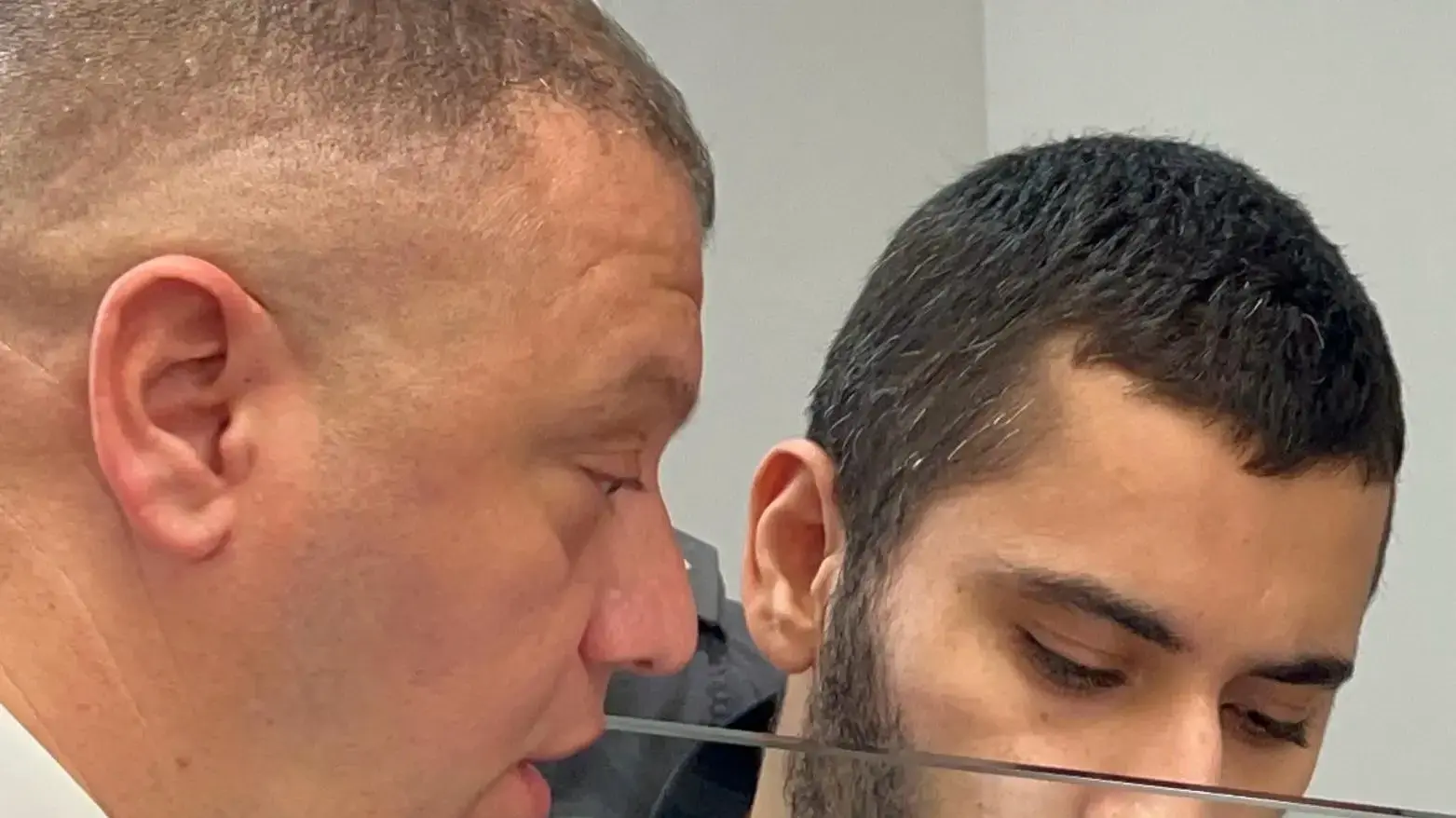 עבד אל ראזק אכרס, המואשם ברצח הודיה גבאי בביהמ״ש המחוזי בחיפה, 18 באפריל 2024
