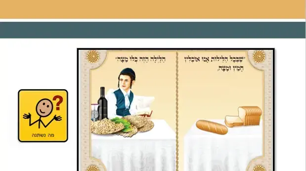 הגדה מונגשת לילדים על הרצף האוטיסטי