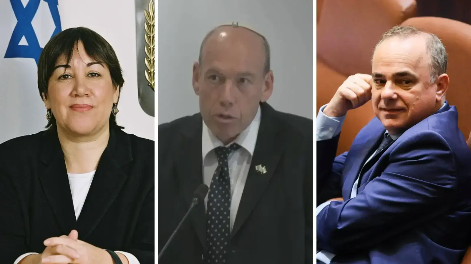 גילה כנפי שטייניץ 
יובל שטייניץ
מתניהו אנגלמן