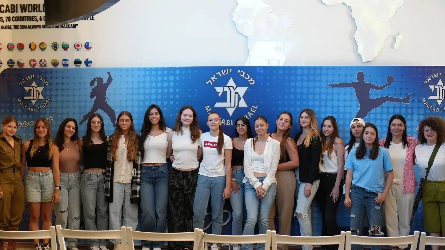אירוע של מכבי ישראל למען החטופים
