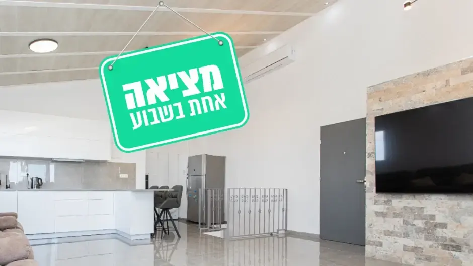 מציאה אחת בשבוע: פנטהאוז בנשר